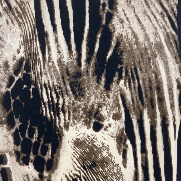 Soft Surroundings Extravaganza Animal Print Uneven Hem Handkerchief Dress Beach - Picture 15 of 16